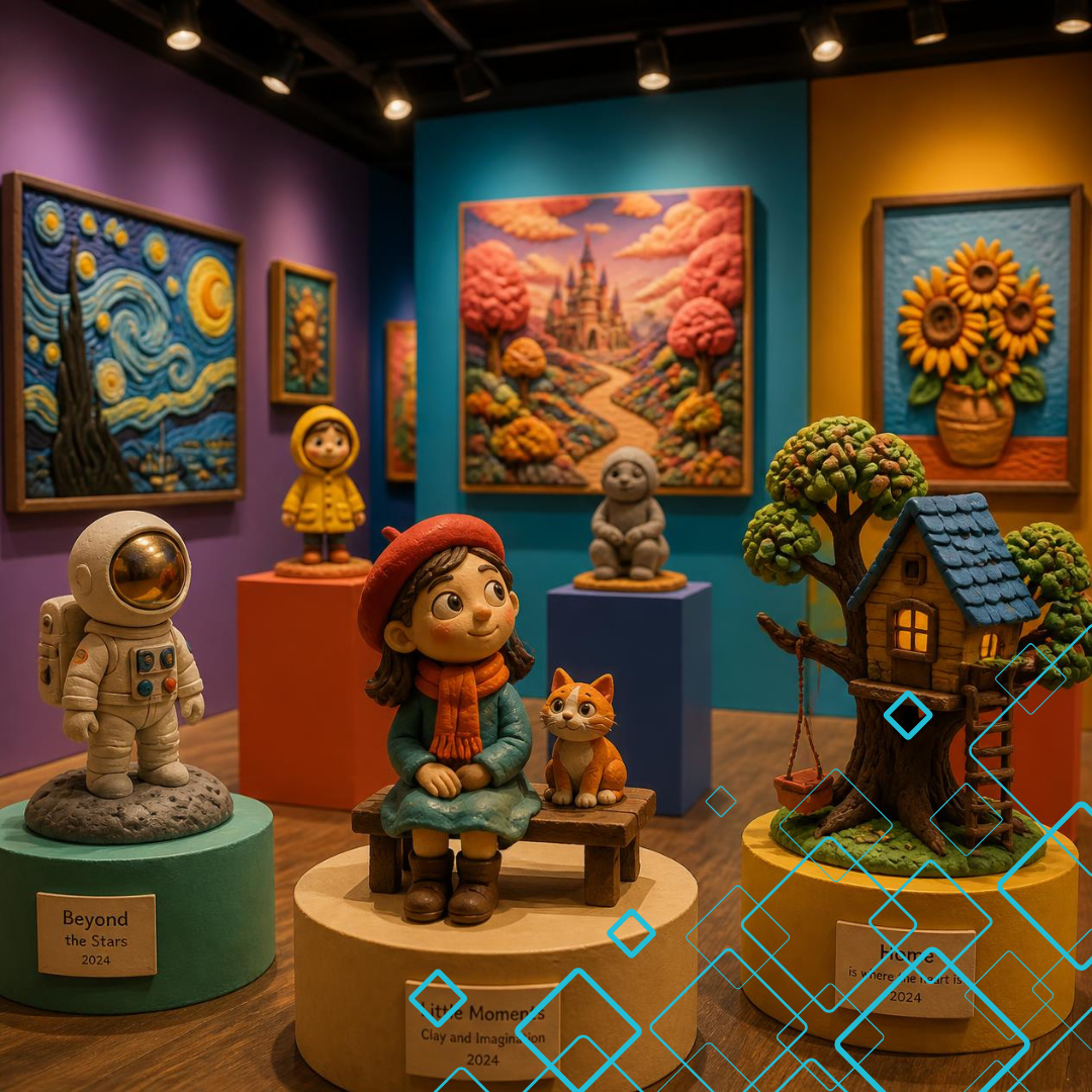 Arts Program – Miniature Clay Models
