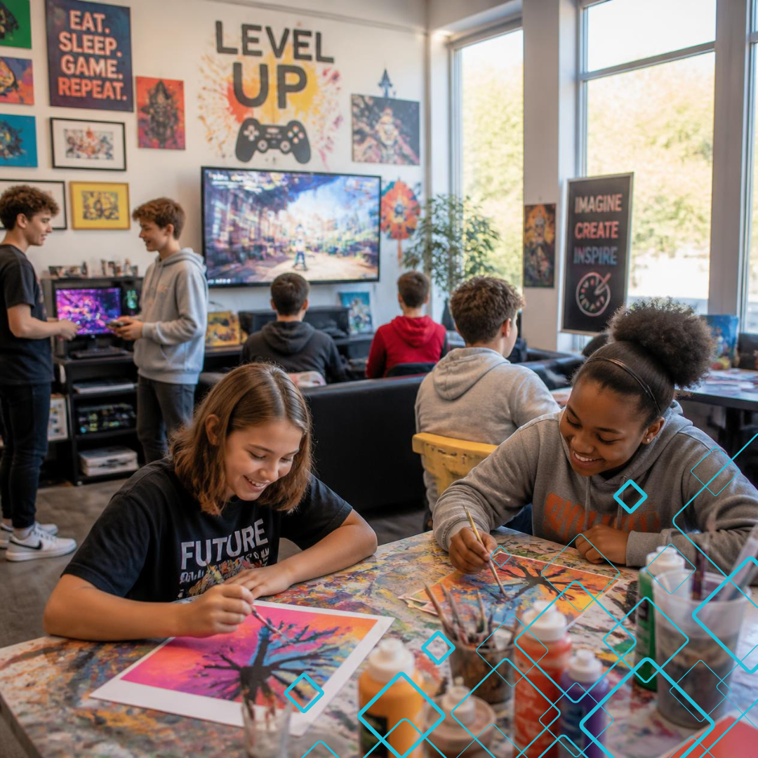 Arts & Gaming Program – Hands-On-Activities